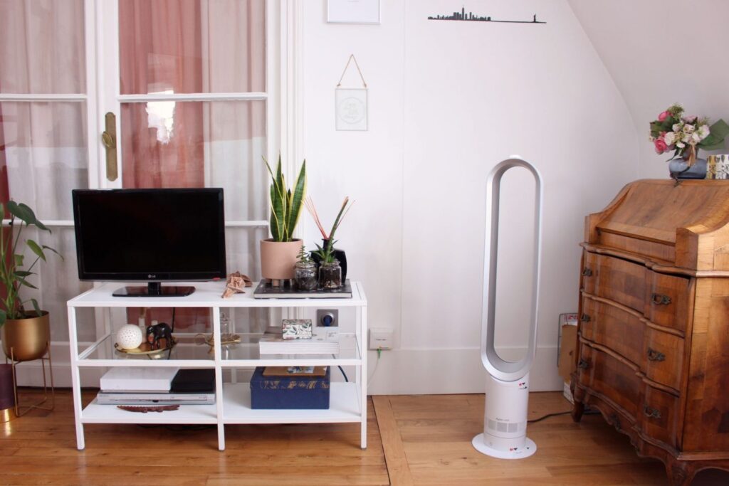 Dyson AM07 ventilateur sans pale blanc test avis 2026