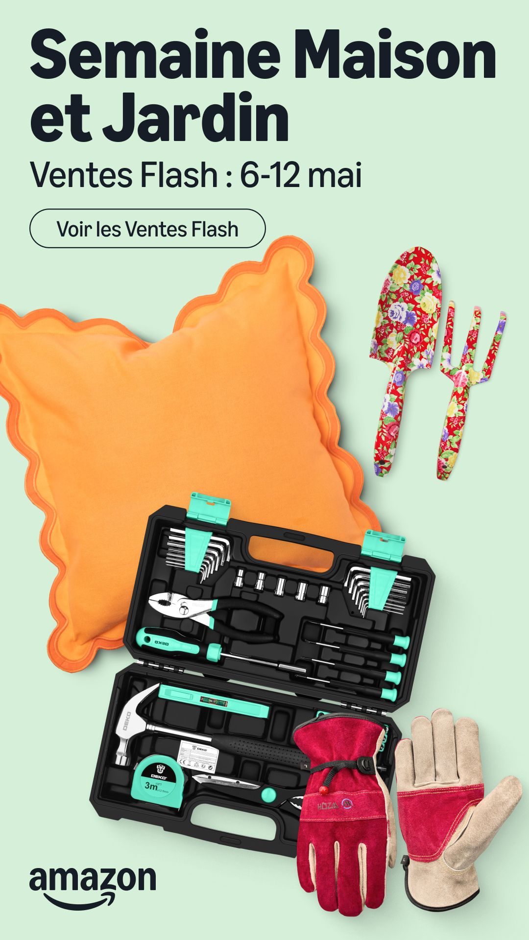 Semaine Maison et Jardin Amazon — Ventes Flash 6-12 mai