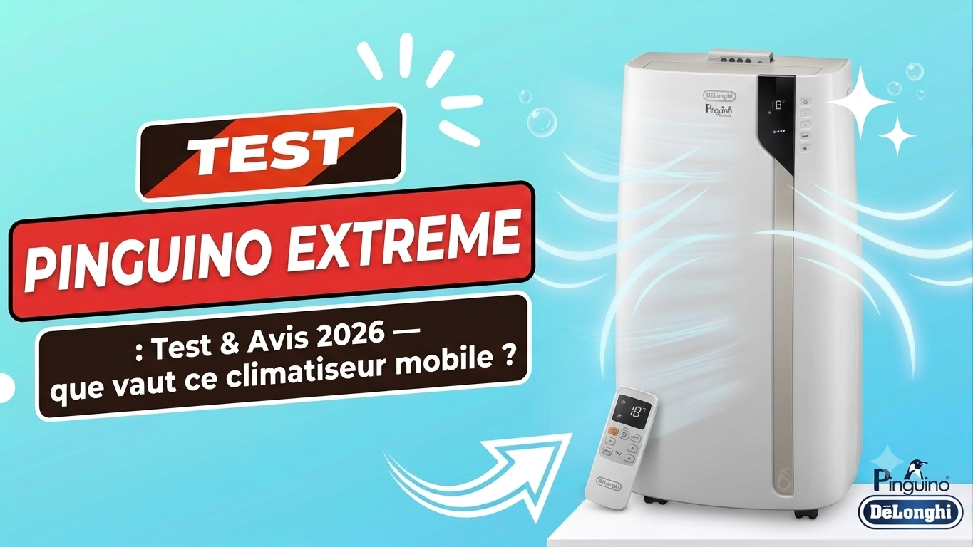 Test du climatiseur mobile De'Longhi Pinguino Extreme